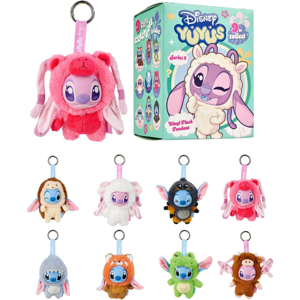 SIMBA - YUYUS BLIND BOX "Disney Stitch & Angel " clips 8 assortiti - cm.12 WAVE2 - 6315870947