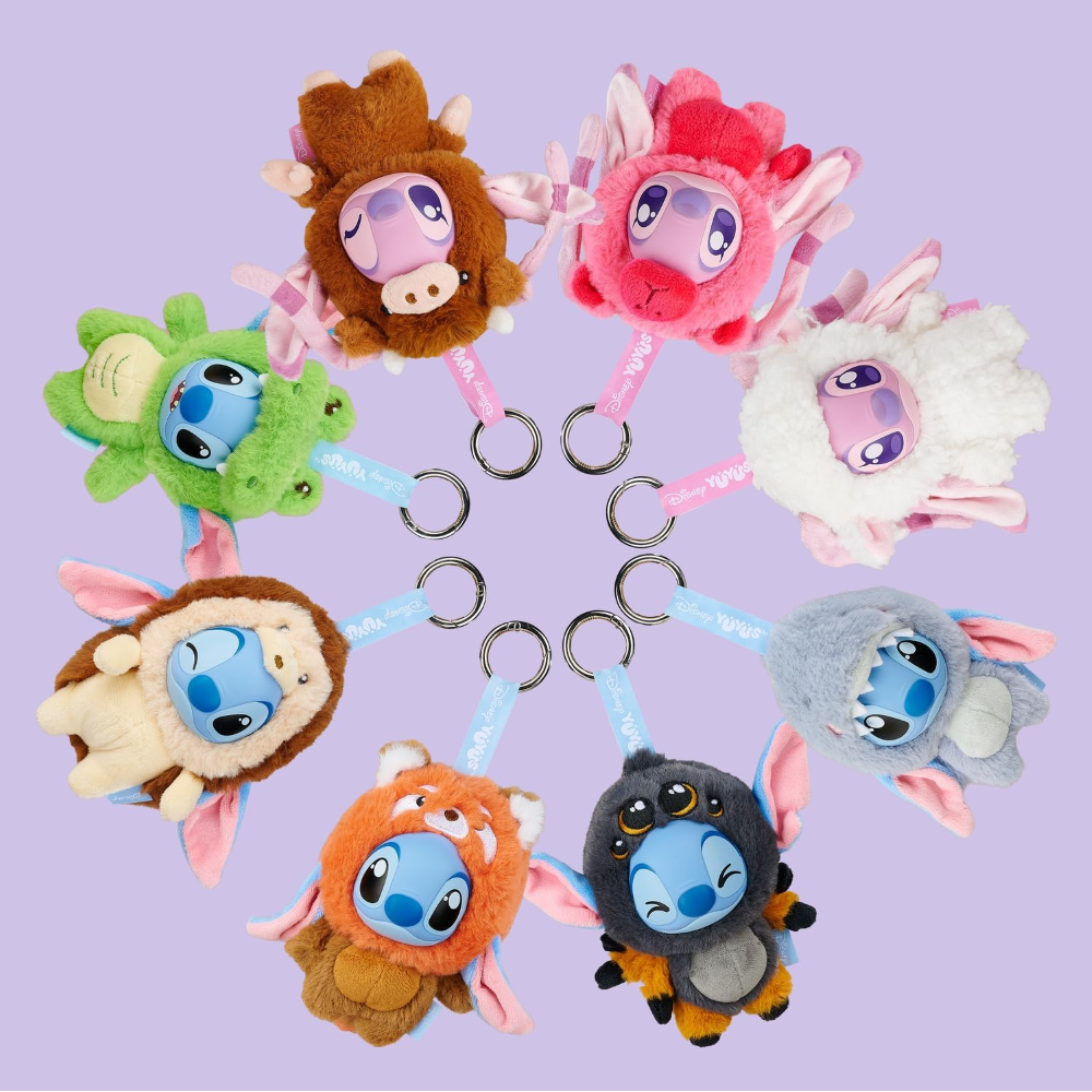 SIMBA - YUYUS BLIND BOX "Disney Stitch & Angel " clips 8 assortiti - cm.12 WAVE2 - 6315870947
