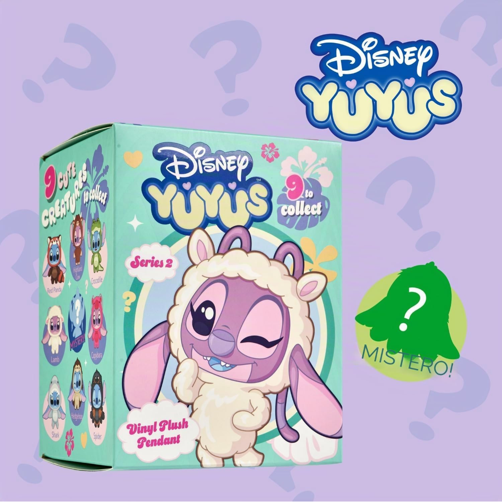 SIMBA - YUYUS BLIND BOX "Disney Stitch & Angel " clips 8 assortiti - cm.12 WAVE2 - 6315870947