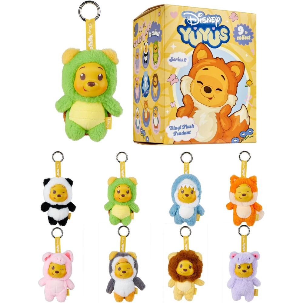 SIMBA - YUYUS BLIND BOX "Disney Winnie The Pooh " clips 8 assortiti - cm.12 WAVE2 - 6315870948