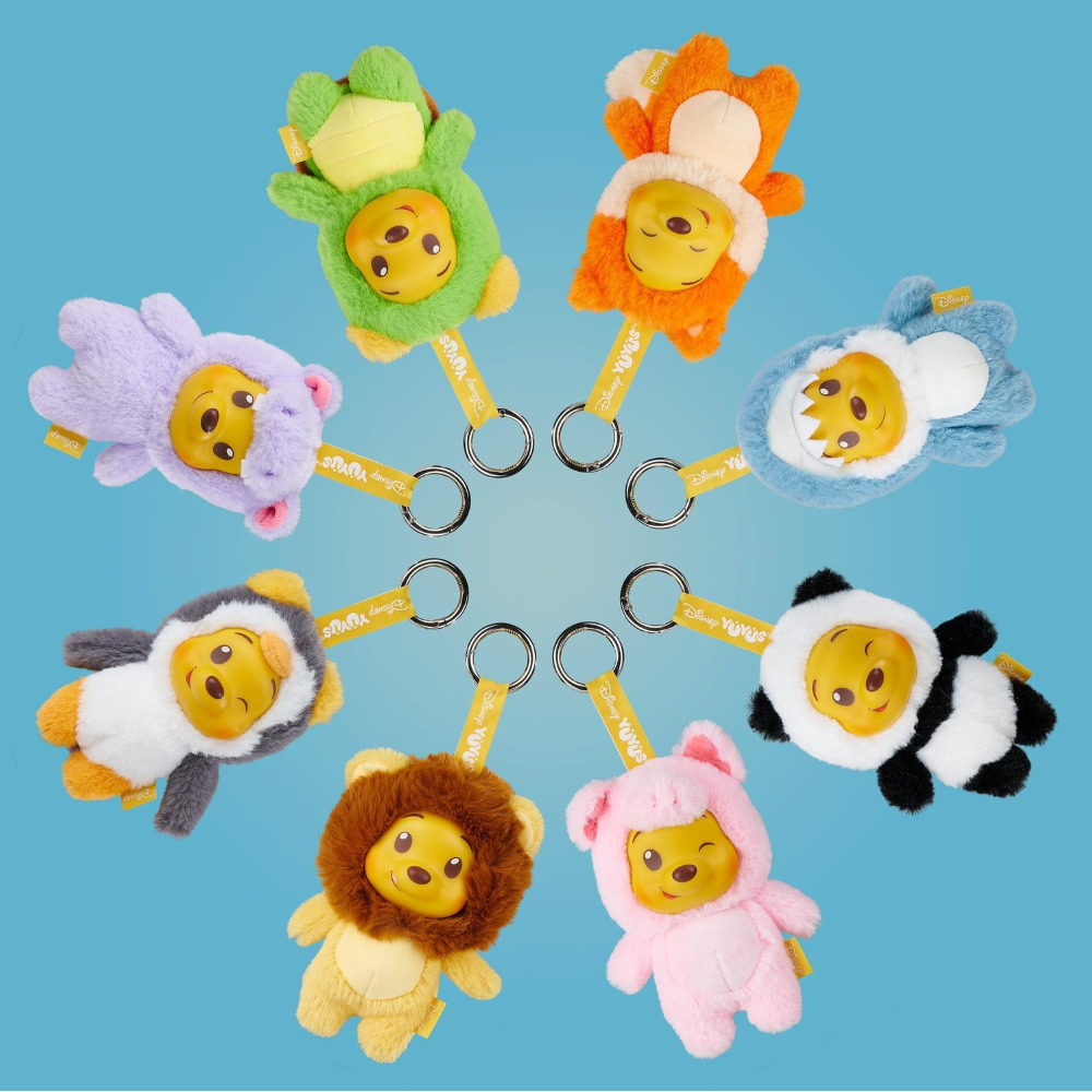 SIMBA - YUYUS BLIND BOX "Disney Winnie The Pooh " clips 8 assortiti - cm.12 WAVE2 - 6315870948