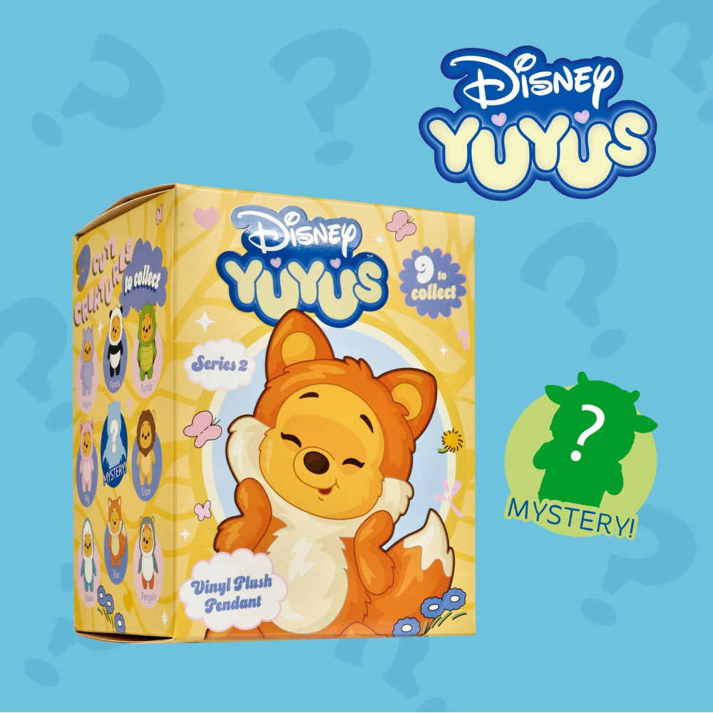 SIMBA - YUYUS BLIND BOX "Disney Winnie The Pooh " clips 8 assortiti - cm.12 WAVE2 - 6315870948