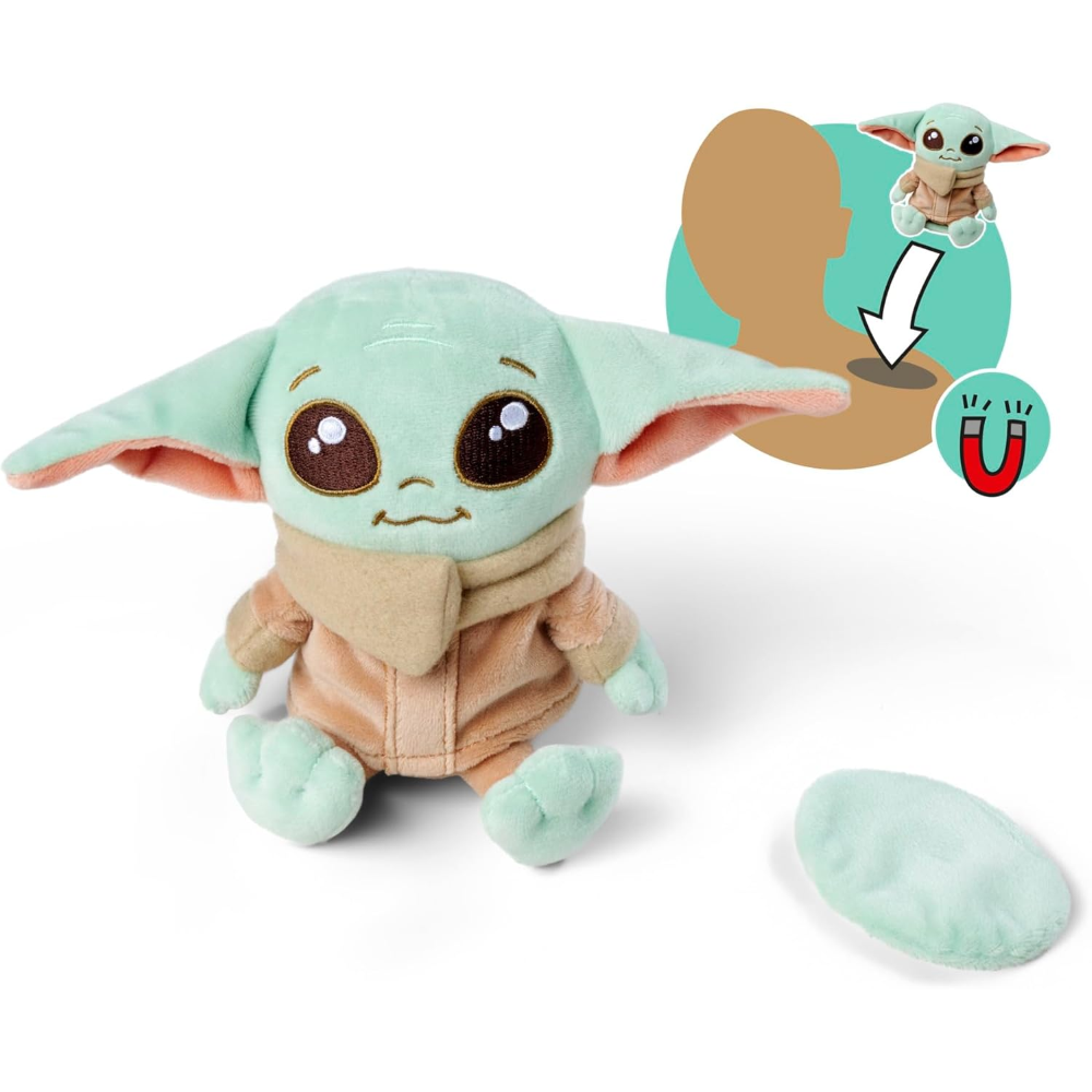 SIMBA - Peluche Star Wars The Mandalorian Grogu da spalla 12CM - 6315870462