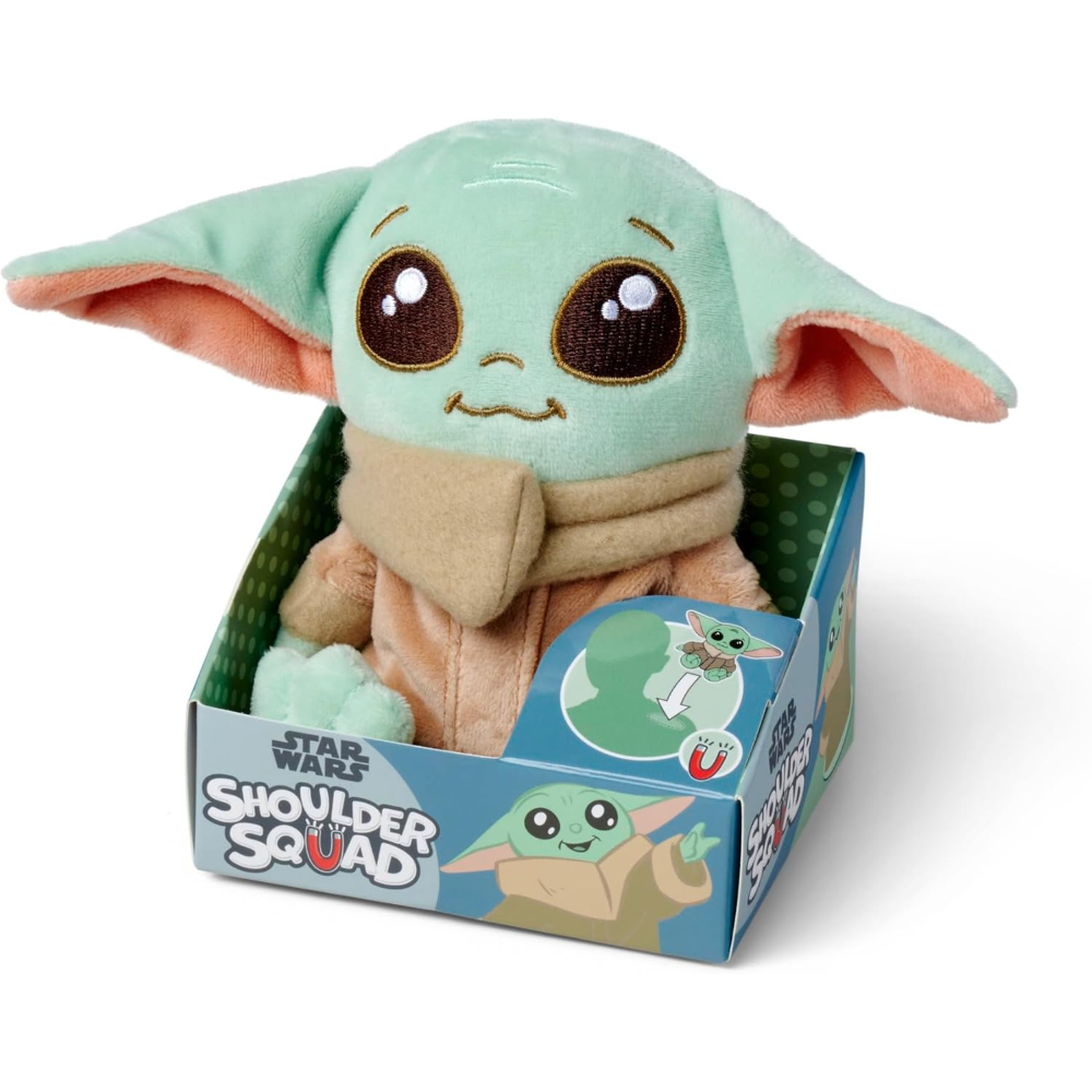 SIMBA - Peluche Star Wars The Mandalorian Grogu da spalla 12CM - 6315870462