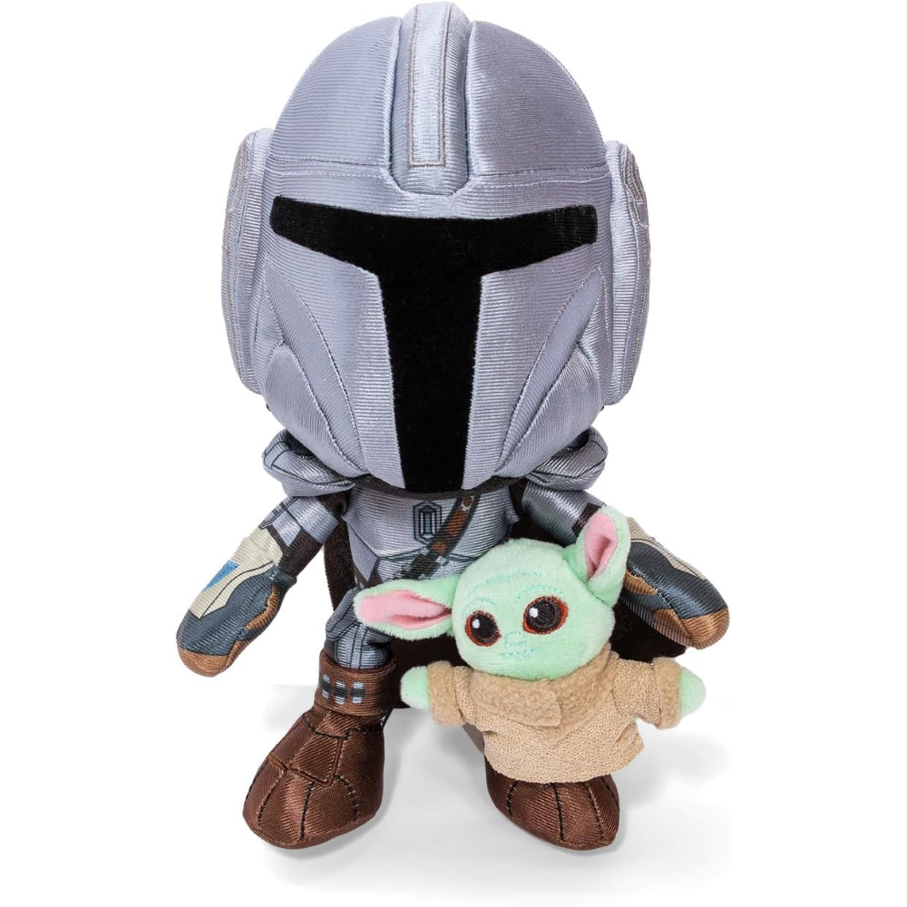 SIMBA - The Mandalorian con mini Grogu Peluche cm.25 - 6315870724