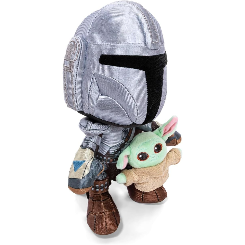 SIMBA - The Mandalorian con mini Grogu Peluche cm.25 - 6315870724