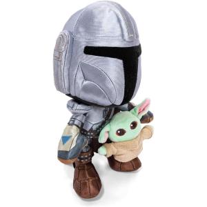 SIMBA - The Mandalorian con mini Grogu Peluche cm.25 - 6315870724