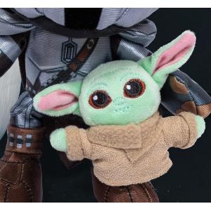 SIMBA - The Mandalorian con mini Grogu Peluche cm.25 - 6315870724