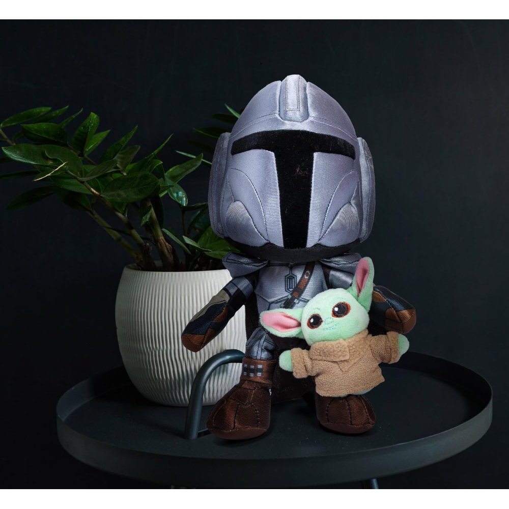 SIMBA - The Mandalorian con mini Grogu Peluche cm.25 - 6315870724