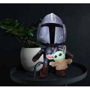 SIMBA - The Mandalorian con mini Grogu Peluche cm.25 - 6315870724