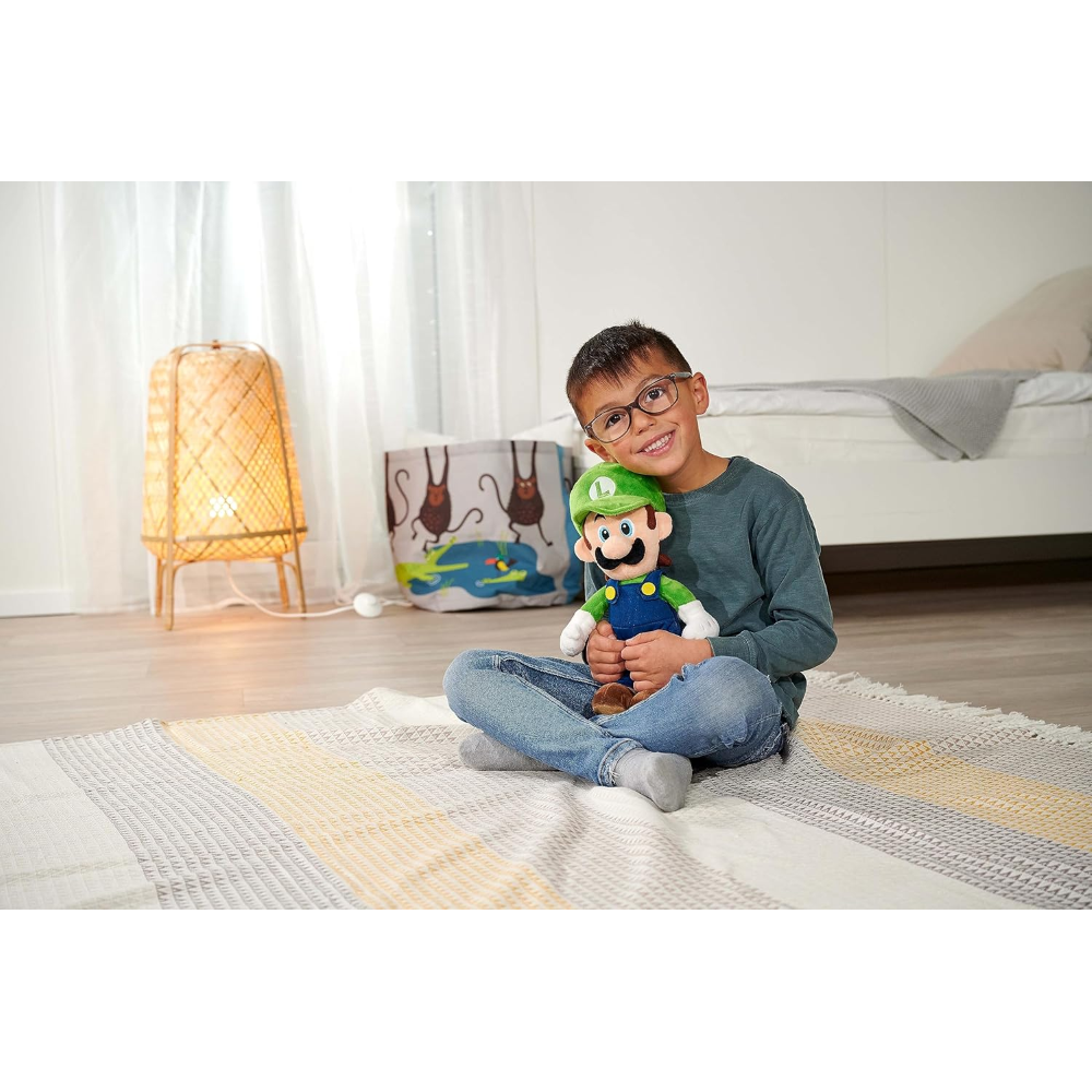 SIMBA - Super Mario Luigi Peluche cm.30 - 109231011