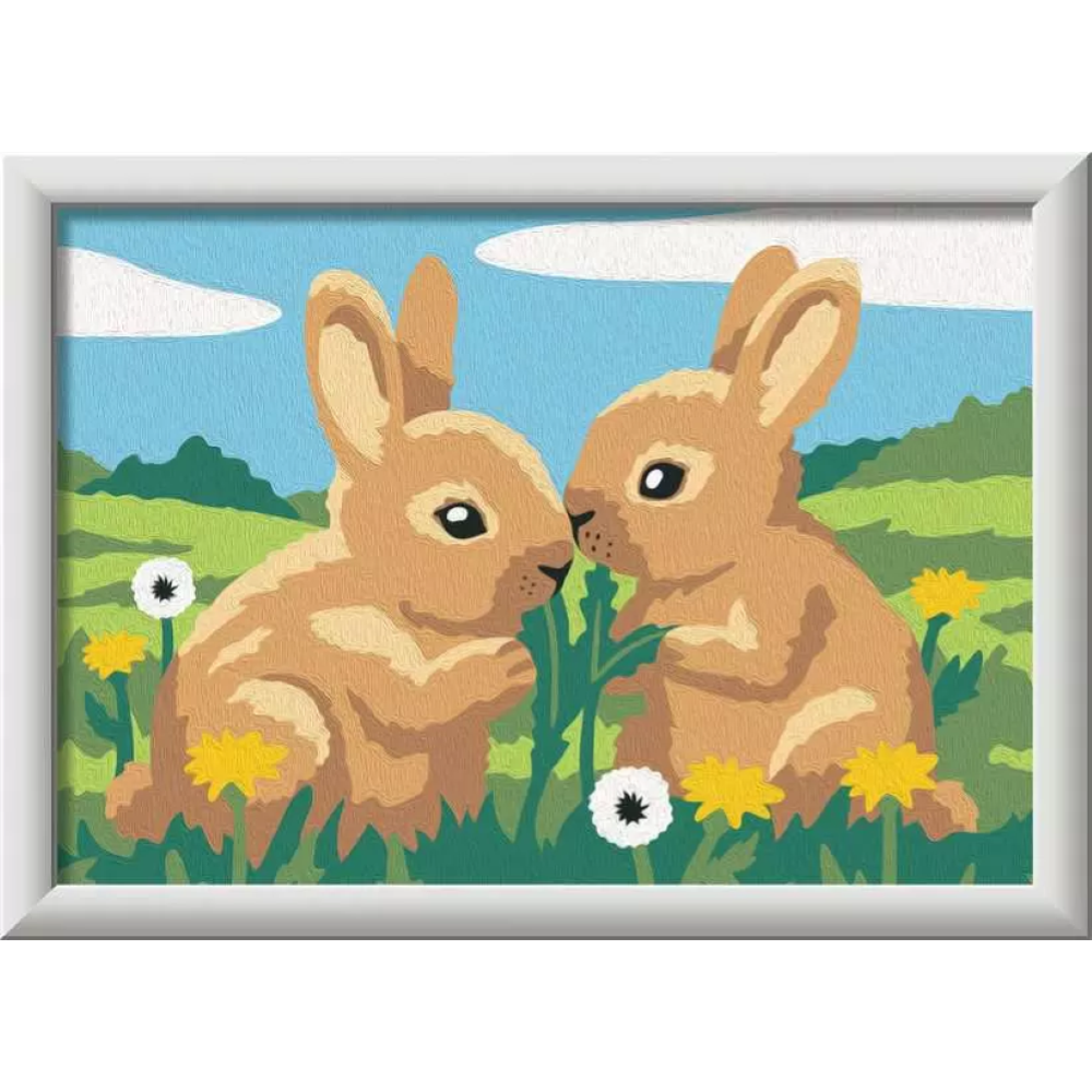 Ravensburger CreArt Serie E Classic - Conigli Affettuosi 12023248