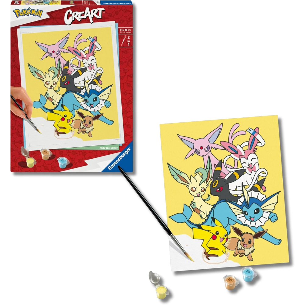 Ravensburger CreArt Serie Trend C licensed - Pokémon Leggendari 25897