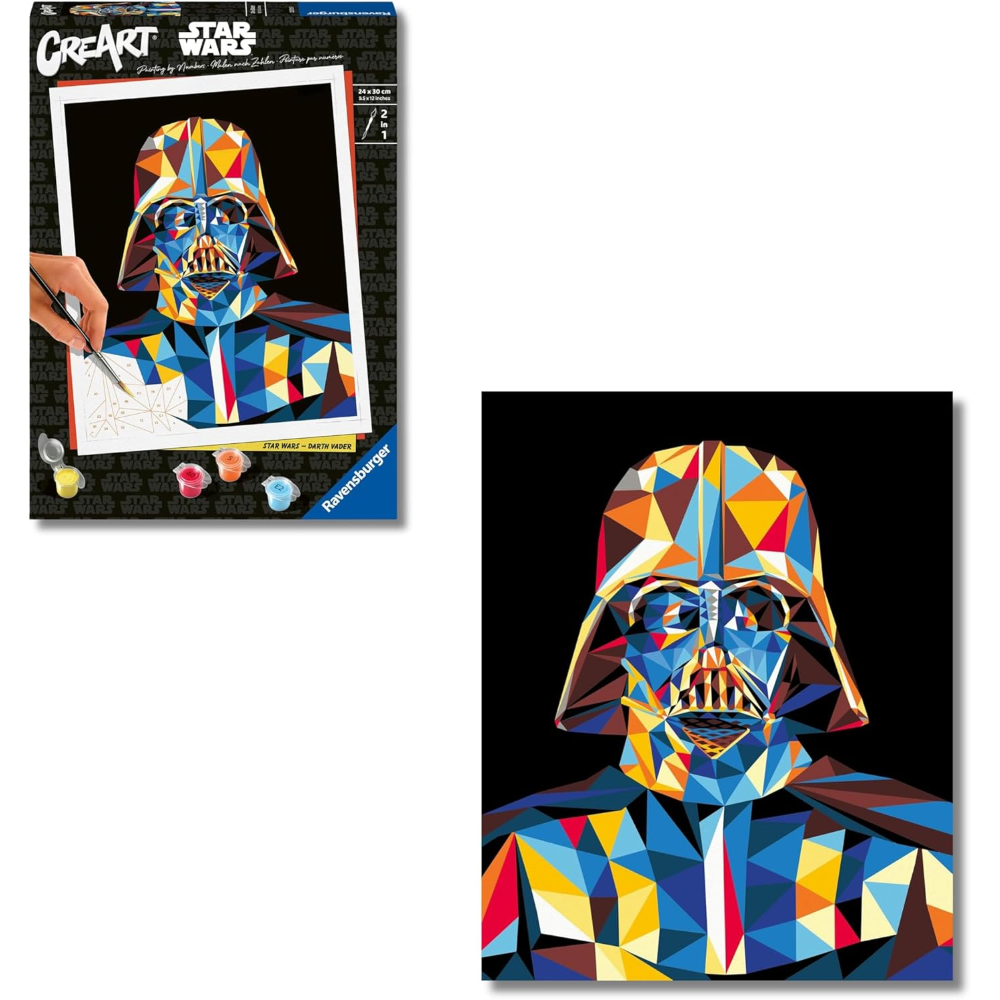 Ravensburger CreArt Serie Trend C licensed - Polygon Starwars Darth Vader 23731
