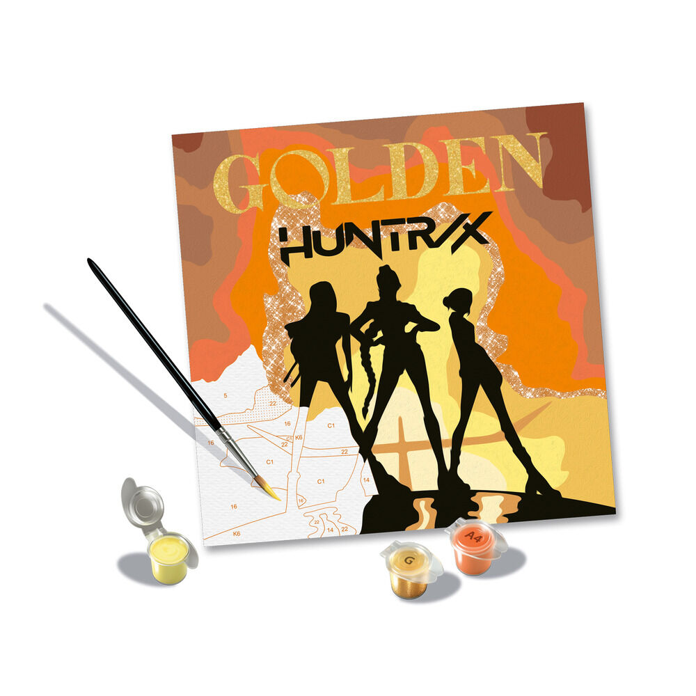 Ravensburger CreArt Serie Trend Square - K-Pop Demon Hunters: Golden 12003017
