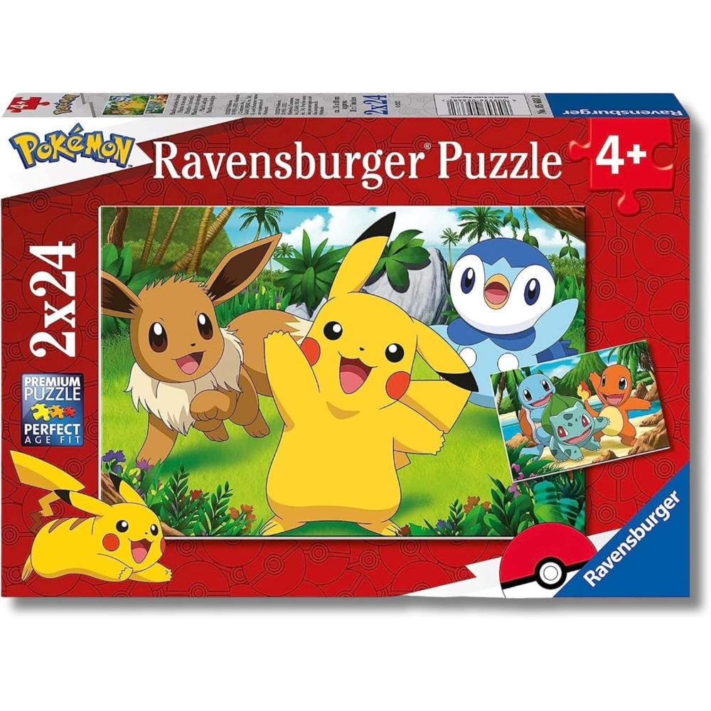 Ravensburger 2 x 24 pc - Pokémon 5668