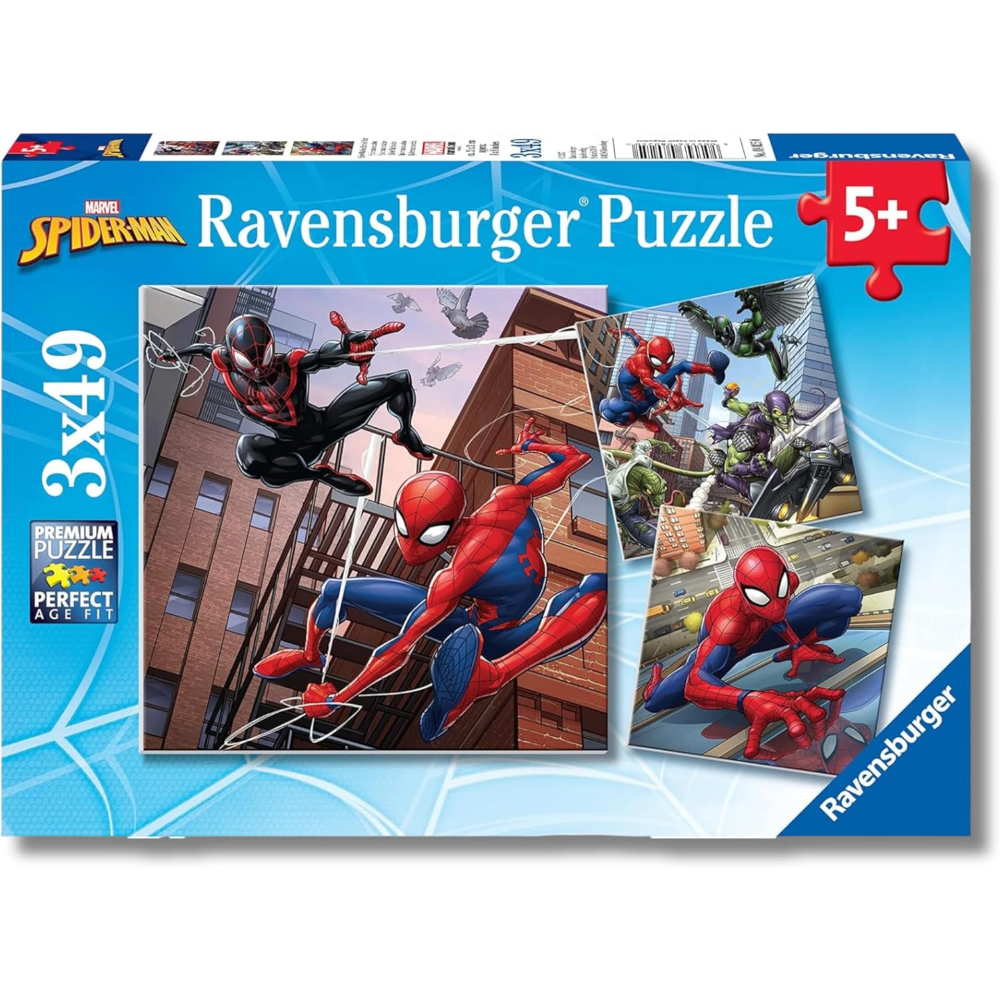 Ravensburger 3 x 49 pc - Spiderman 8025