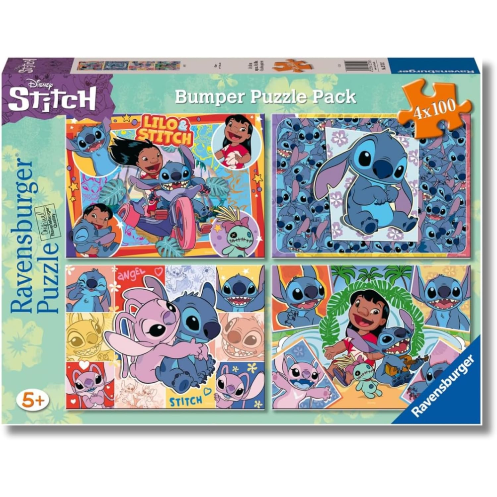 Ravensburger 4 x 100 pc - Stitch 5731