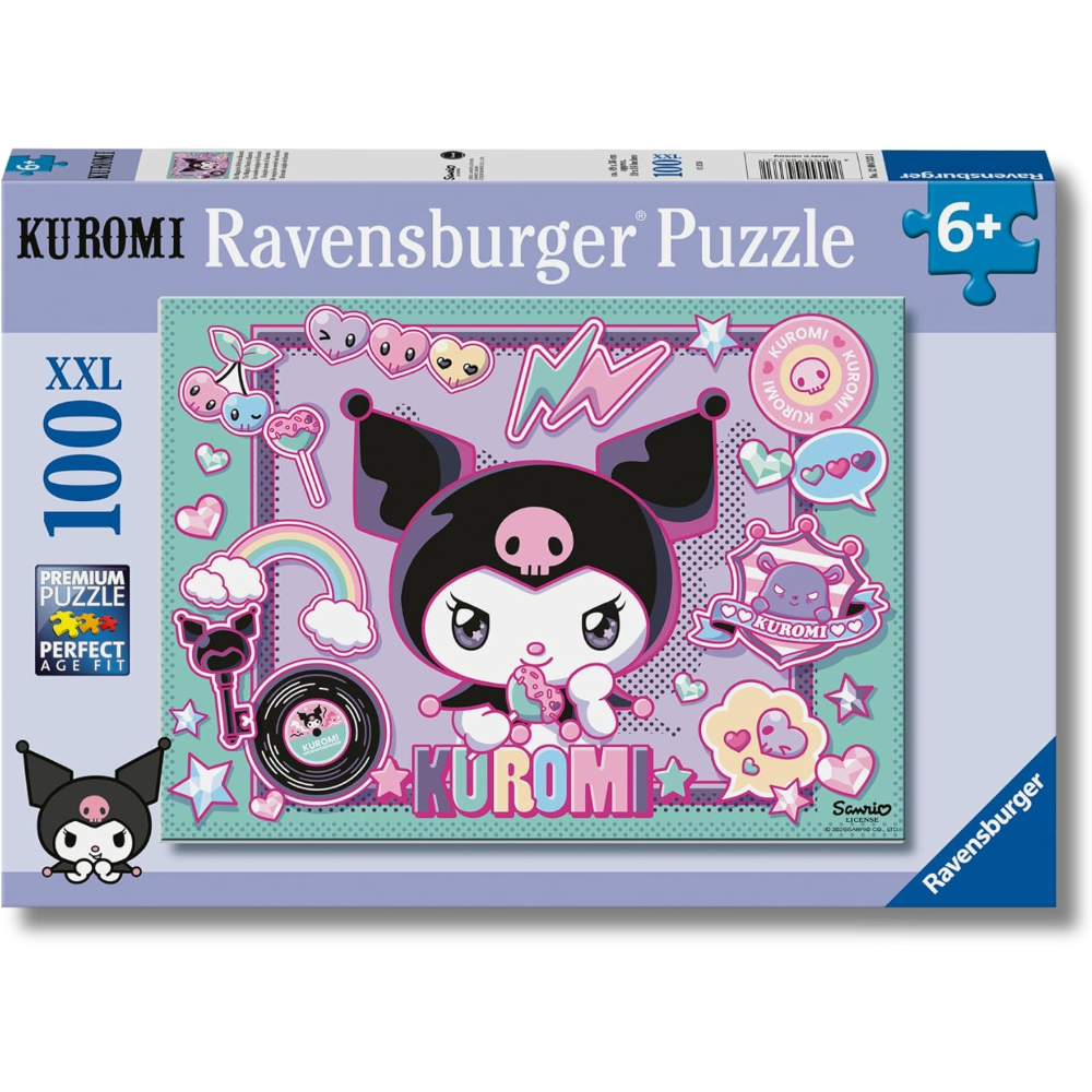 Ravensburger Puzzle 100 PC XXL - Kuromi 12004333