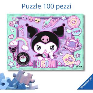 Ravensburger Puzzle 100 PC XXL - Kuromi 12004333