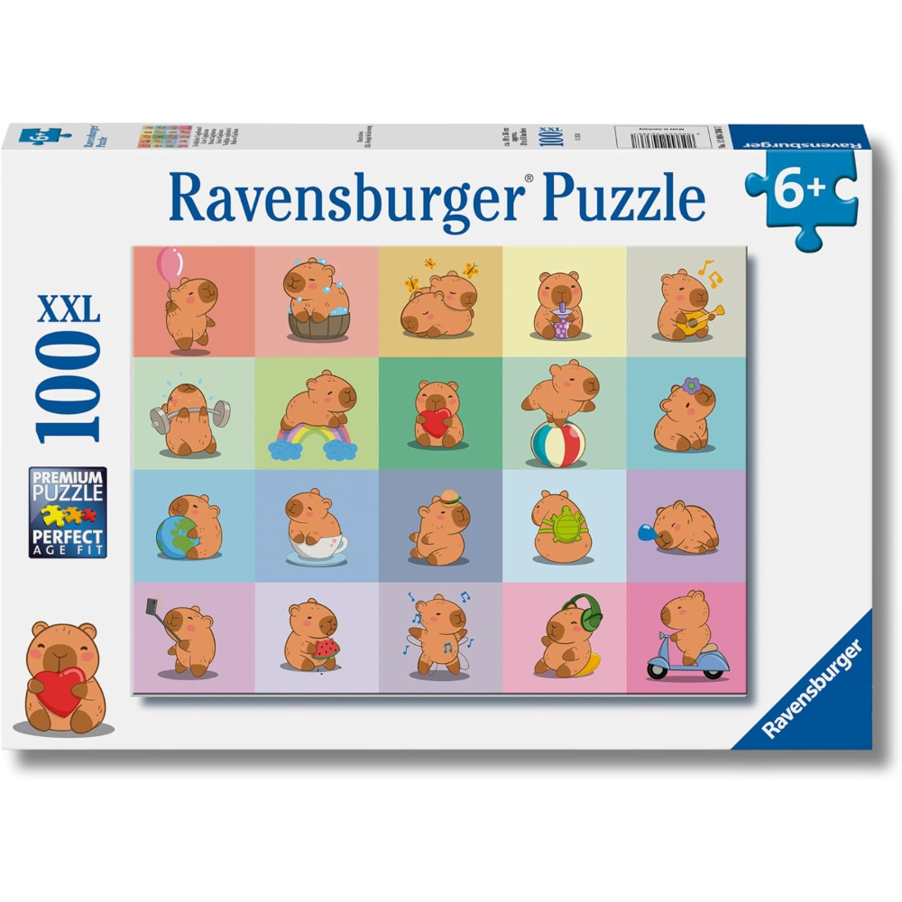 Ravensburger Puzzle 100 PC XXL - Capibara 12004386