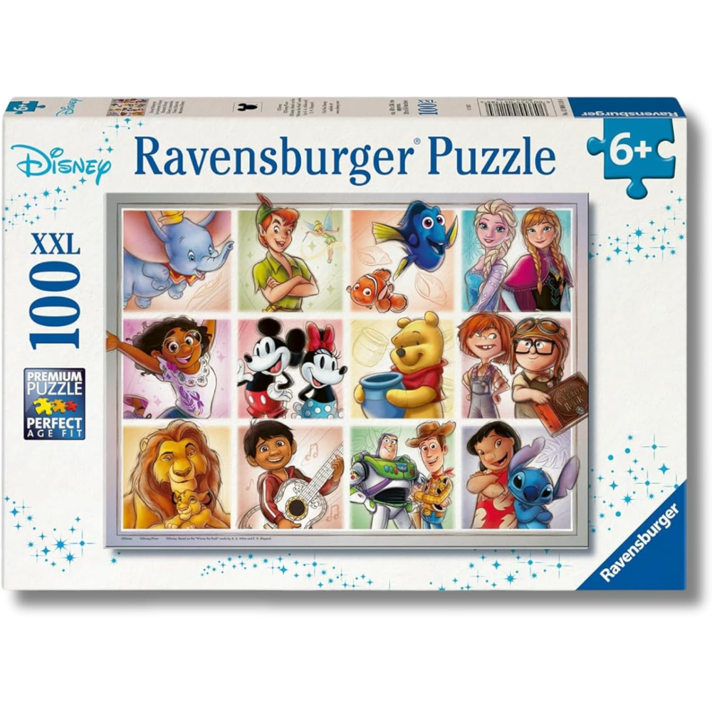 Ravensburger Puzzle 100 PC XXL - Disney Multicharacter 12004118