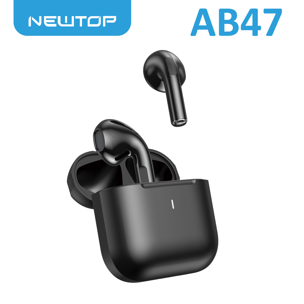 NEWTOP AB47 AURICOLARE WIRELESS NERO