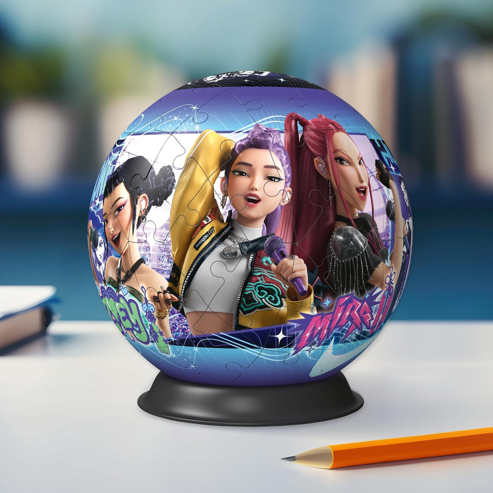 Ravensburger Puzzle 3D - Puzzleball 72 pc - K-Pop Demon Hunters 12002885
