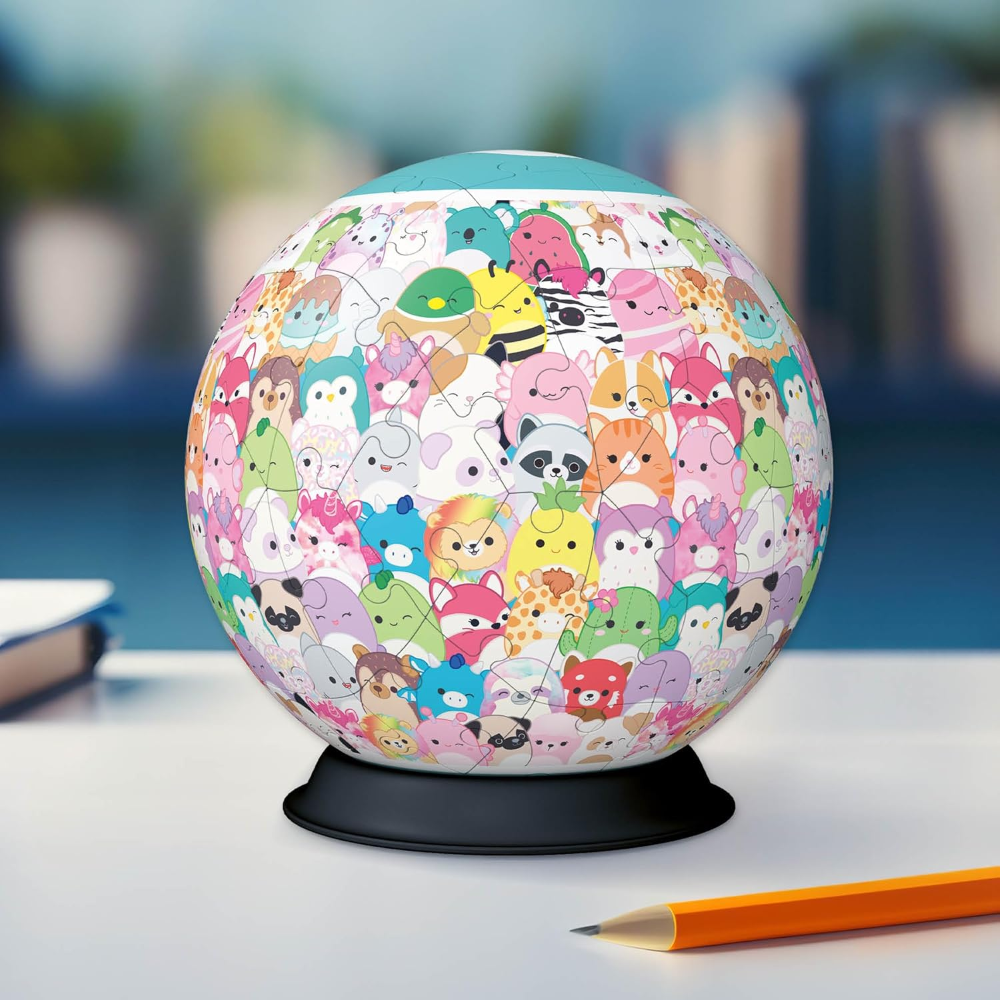Ravensburger Puzzle 3D - Puzzleball 72 pc - Squishmallows 11583