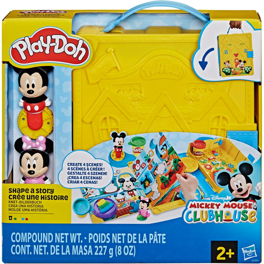 HASBRO - PLAY-DOH Disney Junior Dai forma a una storia - G23245L0