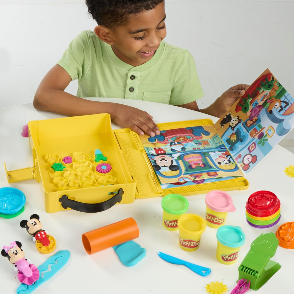 HASBRO - PLAY-DOH Disney Junior Dai forma a una storia - G23245L0