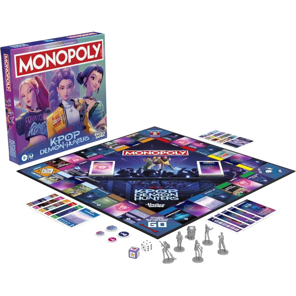 HASBRO - MONOPOLY KPOP DEMON HUNTERS G46011030