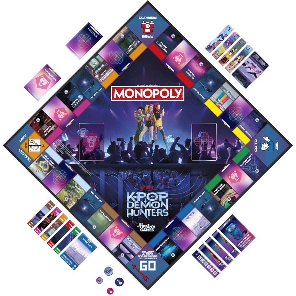 HASBRO - MONOPOLY KPOP DEMON HUNTERS G46011030