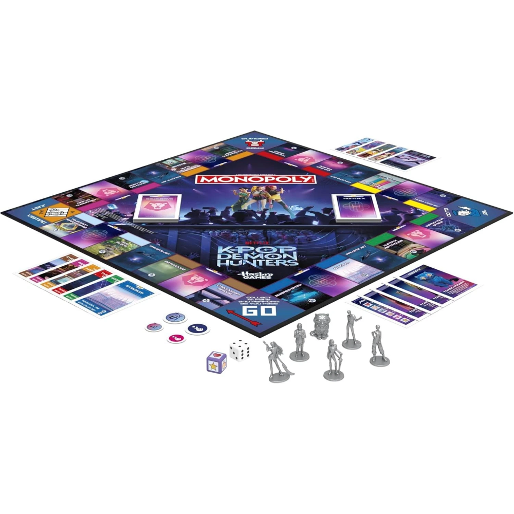 HASBRO - MONOPOLY KPOP DEMON HUNTERS G46011030