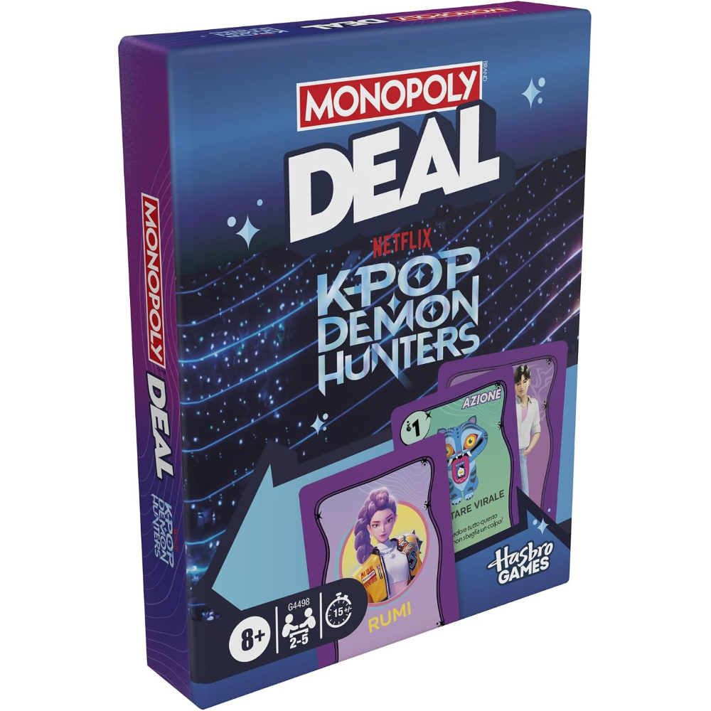 HASBRO - MONOPOLY DEAL KPOP DEMON HUNTERS G4498EDR5