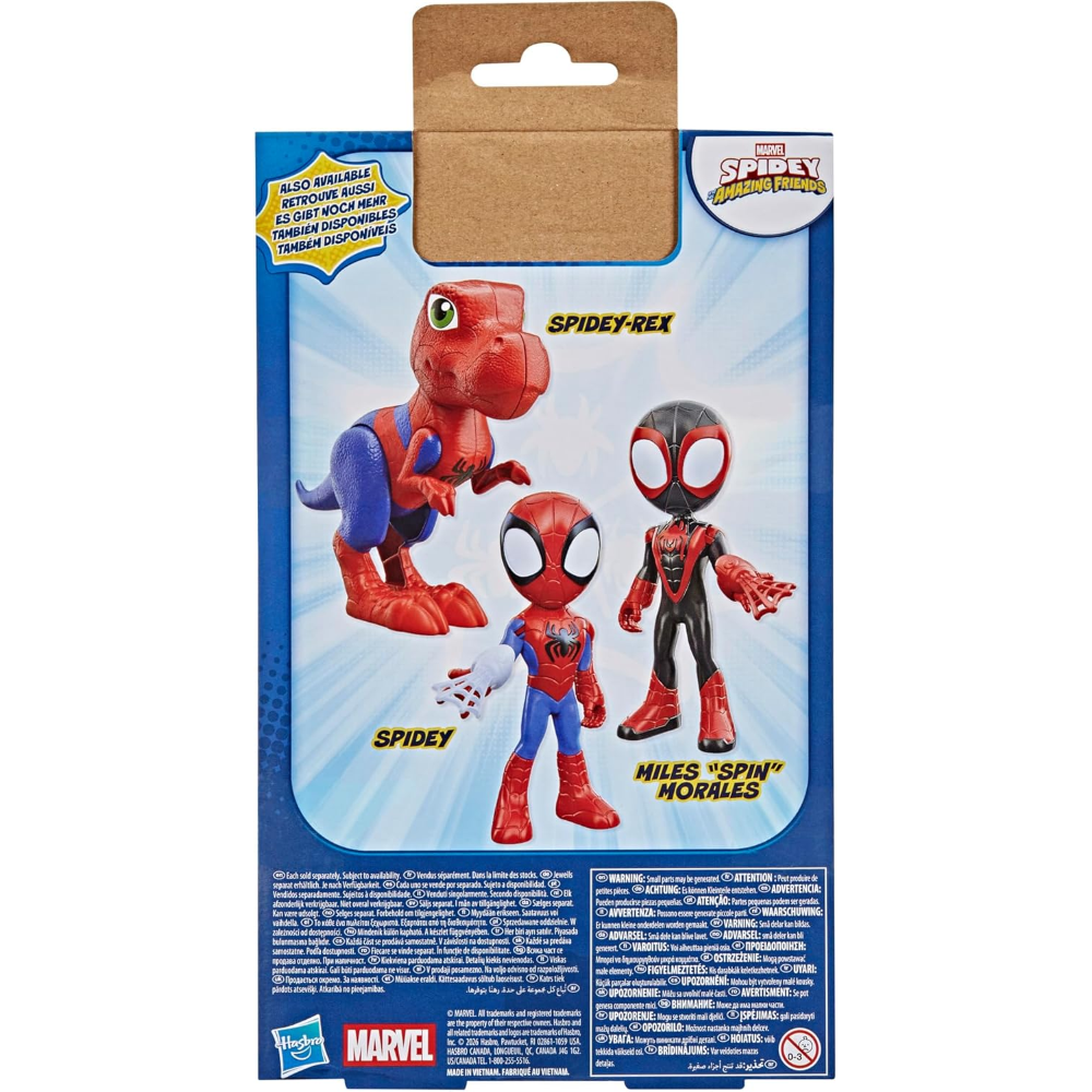 HASBRO - Spidey And His Amazing Friends - SPIDEY FIGURA MEGA SPIDEY F39865X45