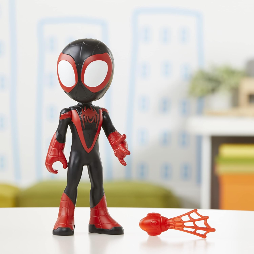 HASBRO - Spidey And His Amazing Friends - SPIDEY FIGURA MEGA MILES MORALES F39885X45