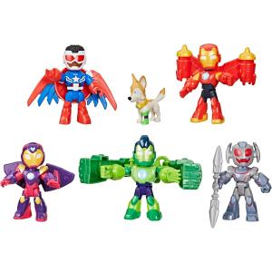 HASBRO - Iron Man And His Awesome Friends - Armored Up Avengers Pack G12555L00