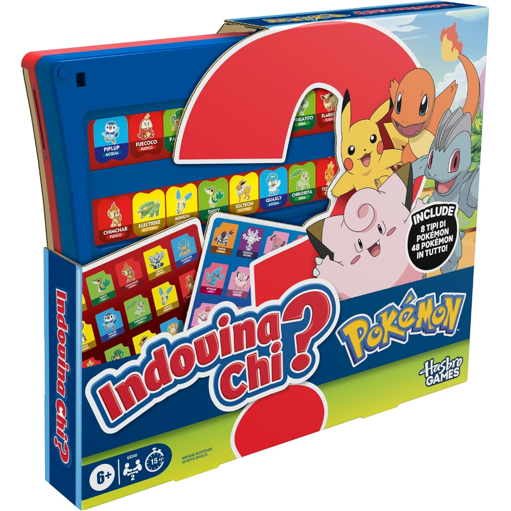 HASBRO GAMES - Indovina chi? Pokémon Edition G33481030