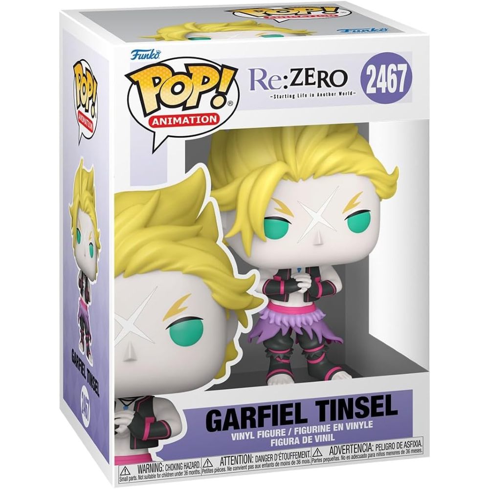 FUNKO POP RE:ZERO - STARTING LIFE IN ANOTHER WORLD - VINYL FIGURE 2467 GARFIEL TINSEL 9CM 93284