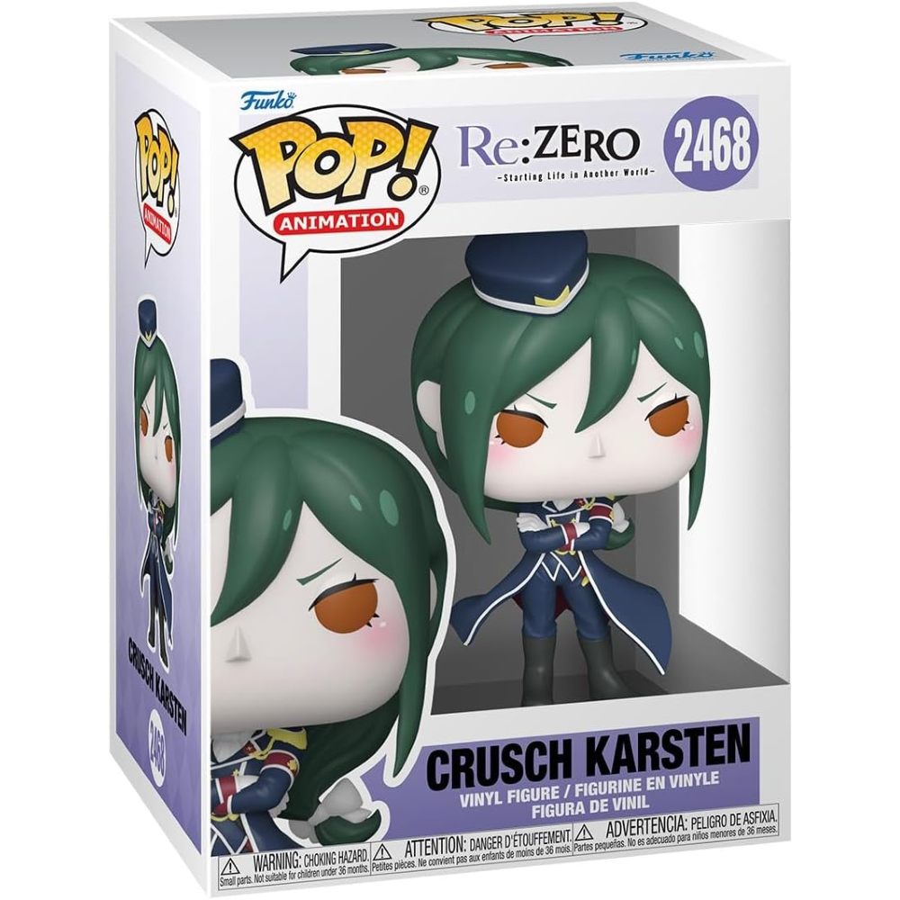 FUNKO POP RE:ZERO - STARTING LIFE IN ANOTHER WORLD - VINYL FIGURE 2468 CRUSCH CARSTEN 9CM 93282