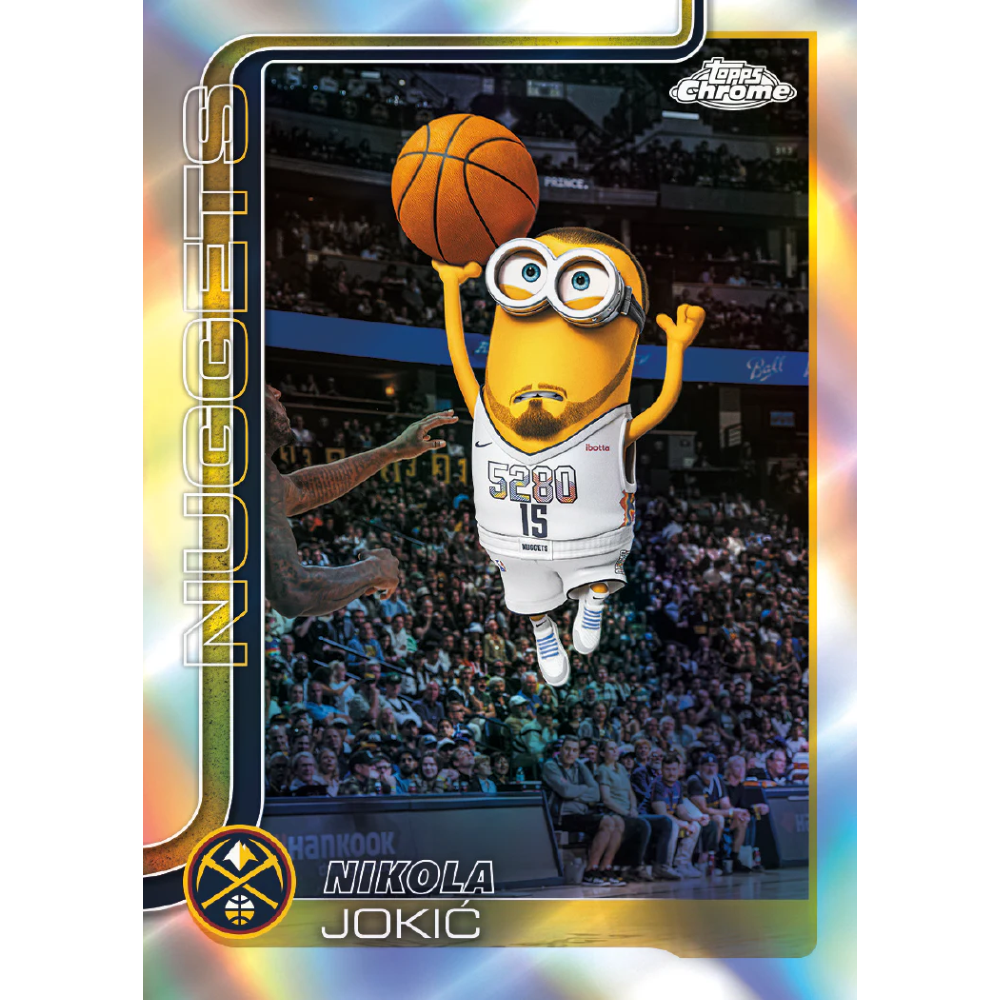 TOPPS - 2025-26 Topps Chrome® Updates Basketball NBA - Mega Box (CEE) (MAX 3PZ PER STORE)  *AGOSTO 