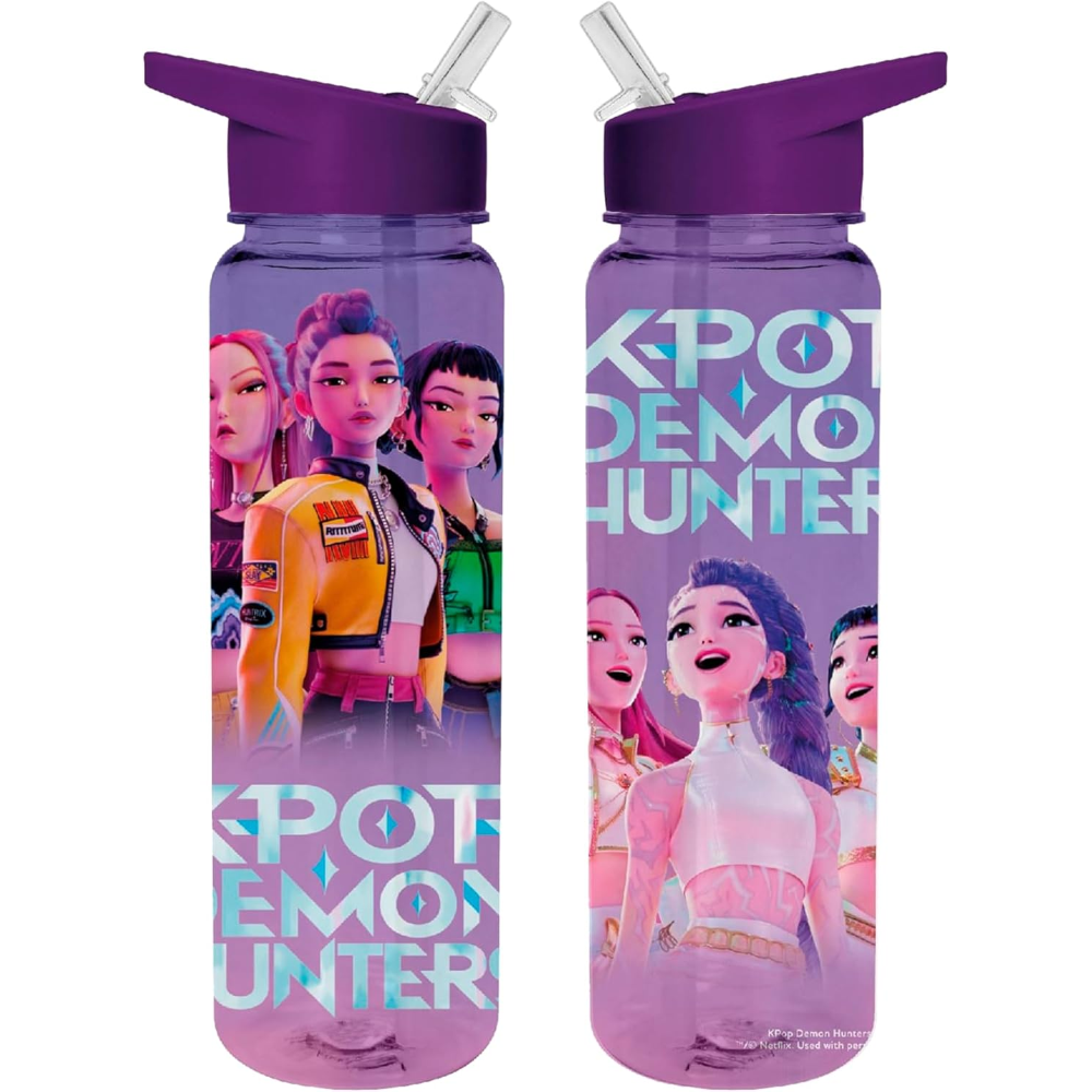 KPOP DEMON HUNTERS - BORRACCIA IN PLASTICA TRASPARENTE 700ML