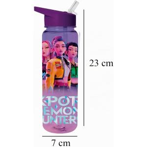 KPOP DEMON HUNTERS - BORRACCIA IN PLASTICA TRASPARENTE 700ML