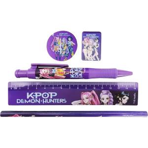 KPOP DEMON HUNTERS - SET ASTUCCIO TRASPARENTE 