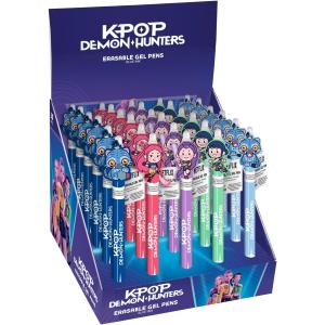 KPOP DEMON HUNTERS - PENNE GEL CANCELLABILI EXPO DA BANCO 