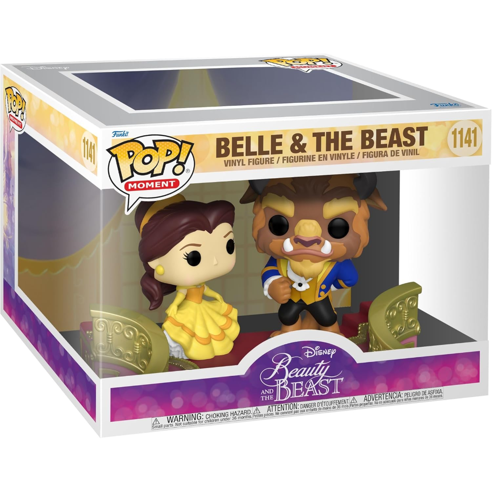 FUNKO POP MOMENT THE BEAUTY AND THE BEAST - VINYL FIGURE 1141 FORMAL BELLE & BEAST 57588