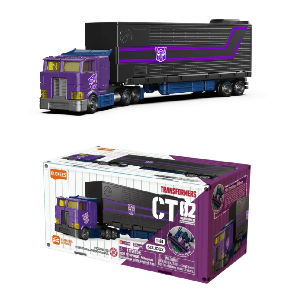Blokees - Transformers - Wheels Transformers CT02 - 75611 Shattered Glass Optimus Prime 