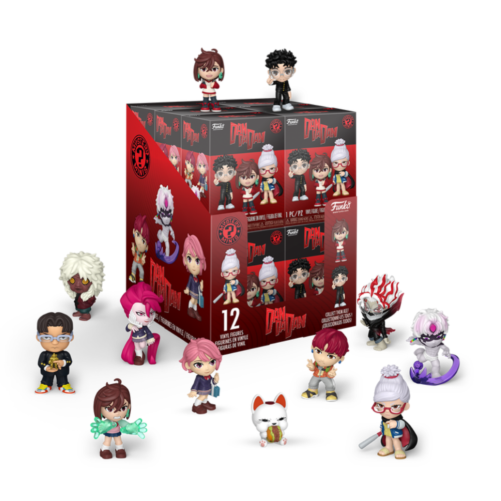 FUNKO POP 93406 Dan Da Dan S2 - MYSTERY MINI BLIND BOX - 12PZ DISPLAY 8CM  