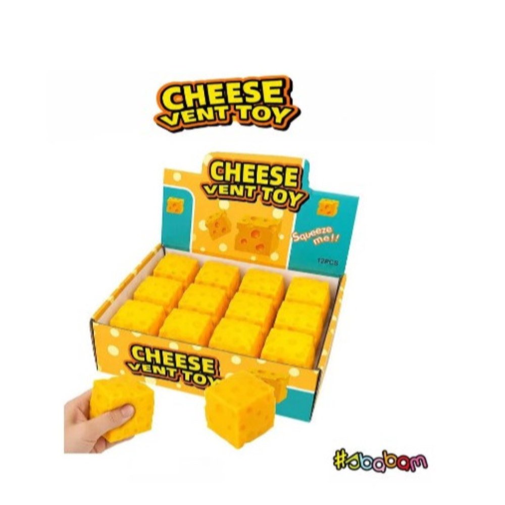 SBABAM - SQUISHY CHEESE VENT TOY